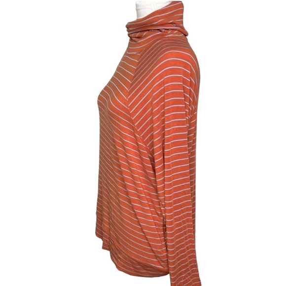 Prana Sol Protect Turtleneck Striped Blouse - Picture 3 of 4